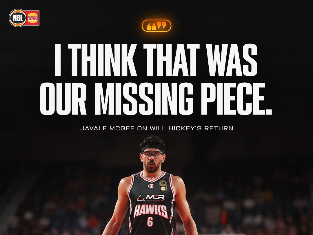 McGee: 상대는 Hecky와 나의 픽앤롤을 막을 수 없습니다. 우리는 위험한 짝입니다.