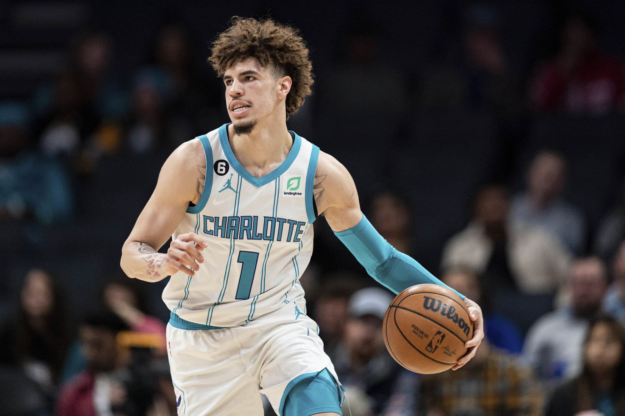 중요한 단계! 라멜로 볼의 통산 득점 합계가 5,000점을 넘었습니다.