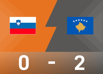 월드컵 미리보기: 카니카닉, 충격적인 자책골 기록, 코소보, 10인 슬로베니아에 2-0