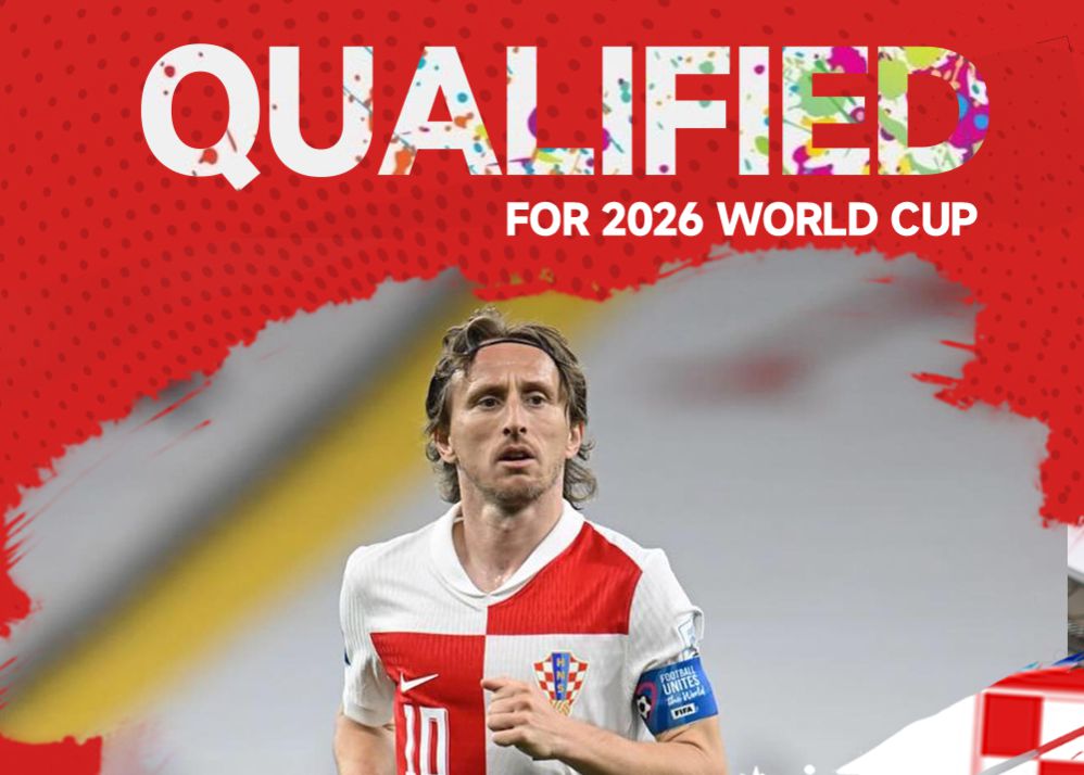크로아티아가 예정보다 한 라운드 앞서 조 1위를 차지하며 통산 7번째 월드컵 진출!